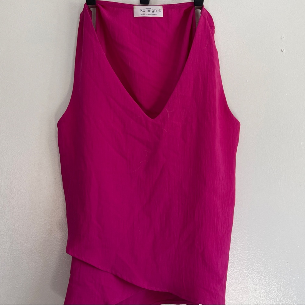 Kaileigh Pink Tank Top
